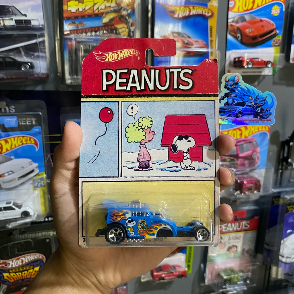 (FREE PROTECTOR) HOT WHEELS ALTERED EGO PEANUTS-BUBBLE CRACK