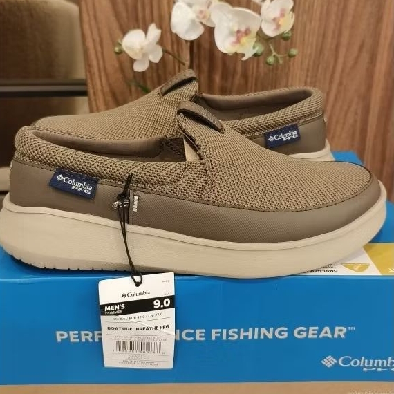 MEN COLUMBIA PFG BOATSIDE BREATHE SHOES NEW ORIGINAL