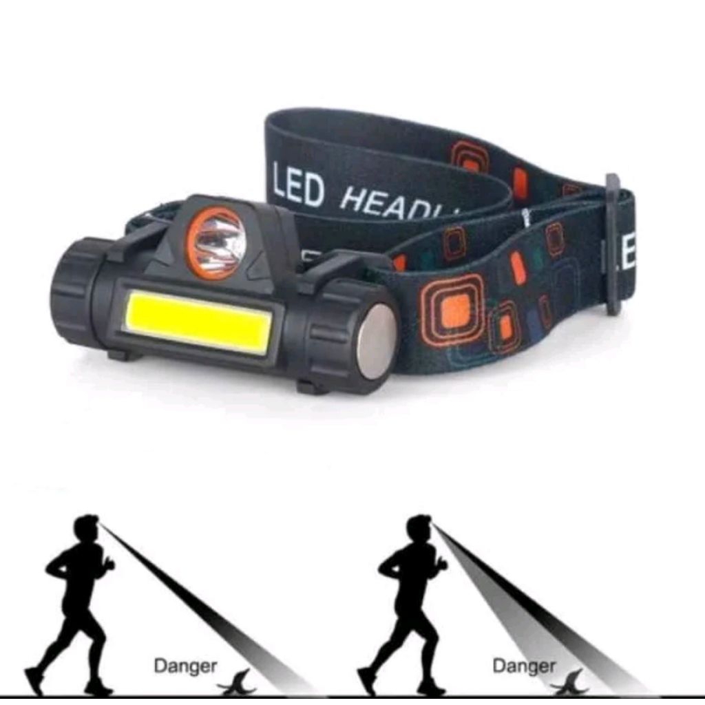 Headlamp Gunung USB Senter Kepala/Outdoor/Camping/Treking