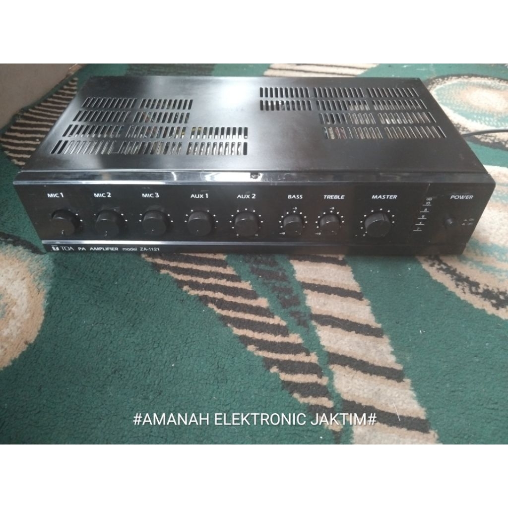 Amplifier ZA 1121 (120 Watt -180 )Watt Bekas Normal Jaya
