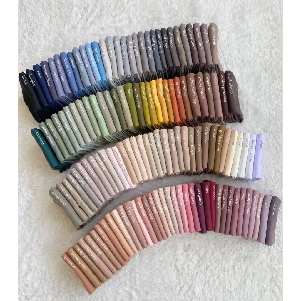 VARISHA hijab segiempat polos varisha