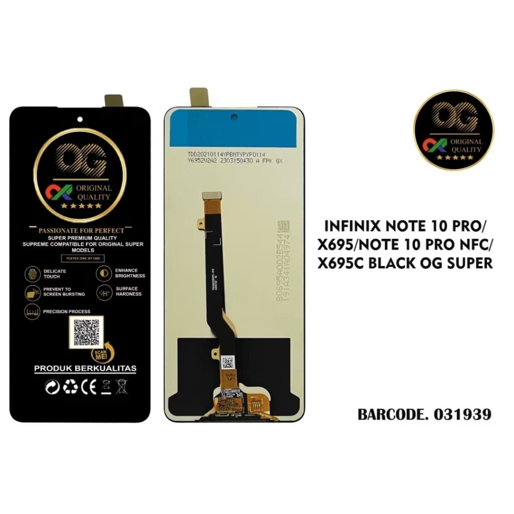 LCD INFINIX NOTE 10 PRO/X675/NOTE 10 PRO NFC