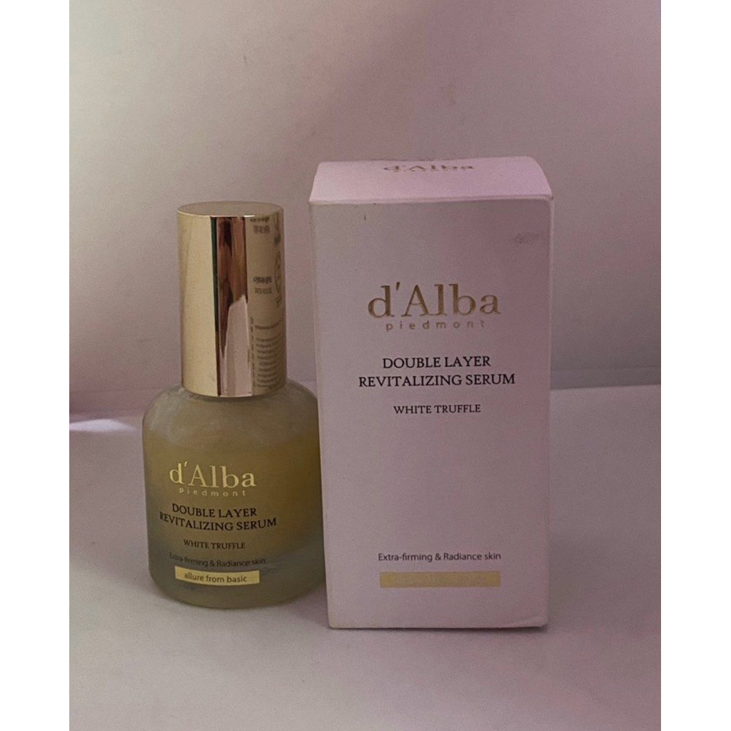 D'Alba Double Layer Revitalizing Serum White Truffle