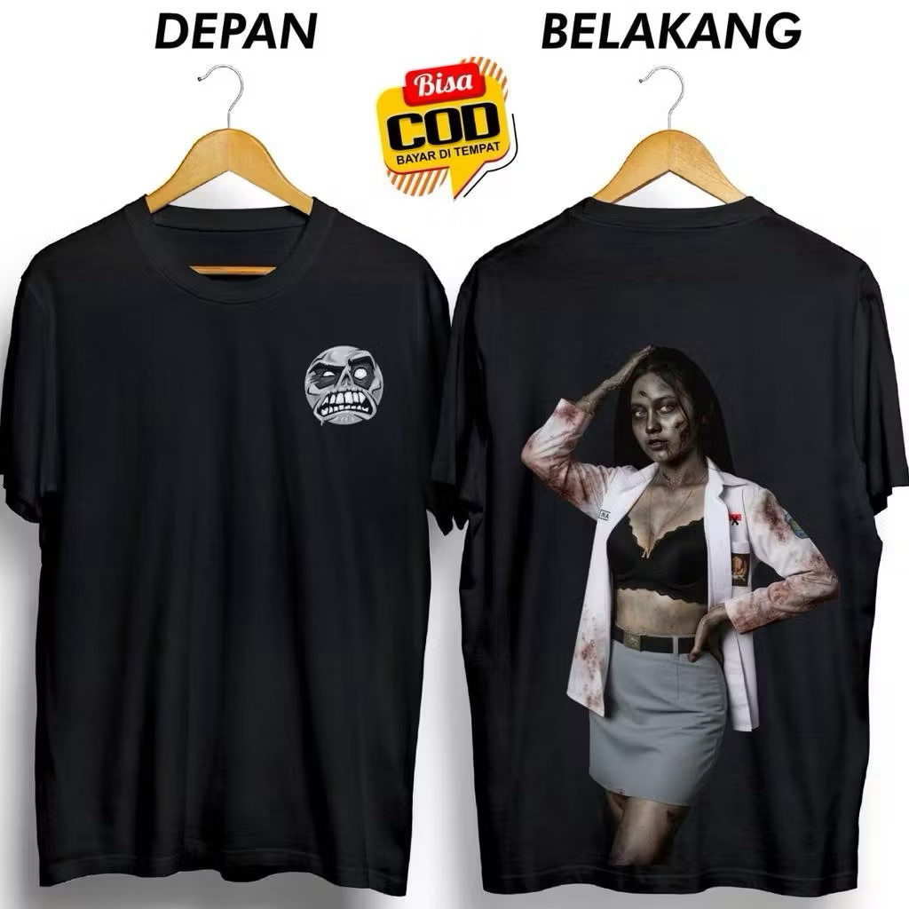 KAOS DISTRO PRIA HANTU CEWE ANAK SMA SEKSI