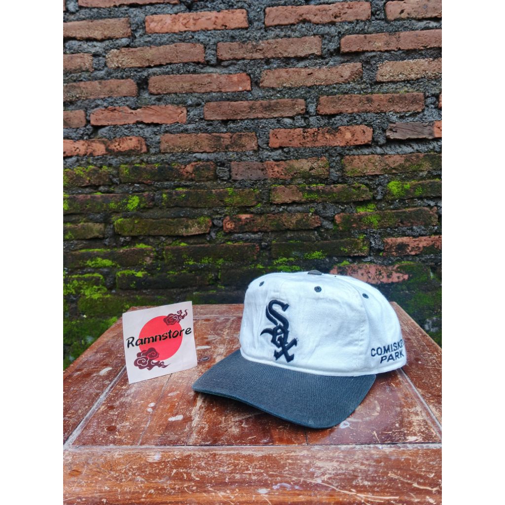topi vintage starter x mlb chicago white sox