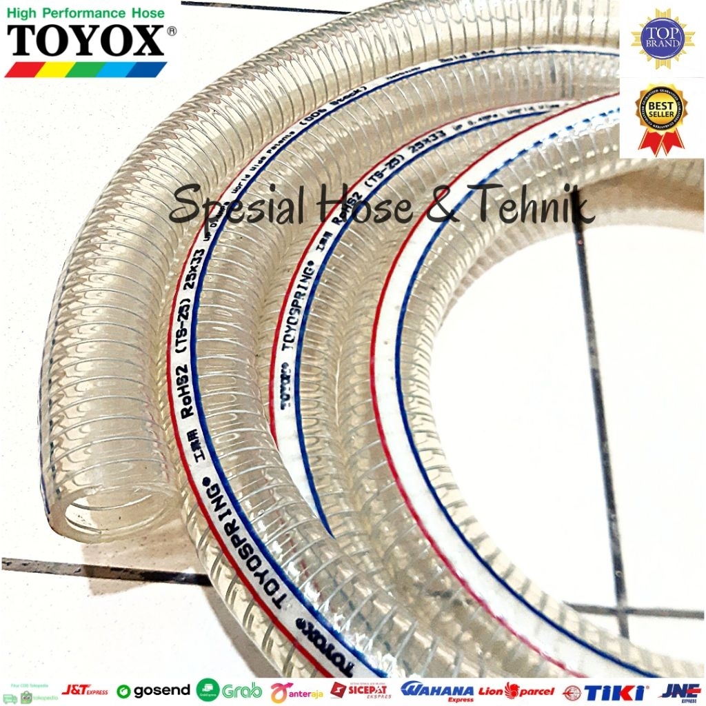 TOYOX TOYOSPRING HOSE TS-25 (1") PERMETER, SELANG SPRING TOYOX 25 X 33MM
