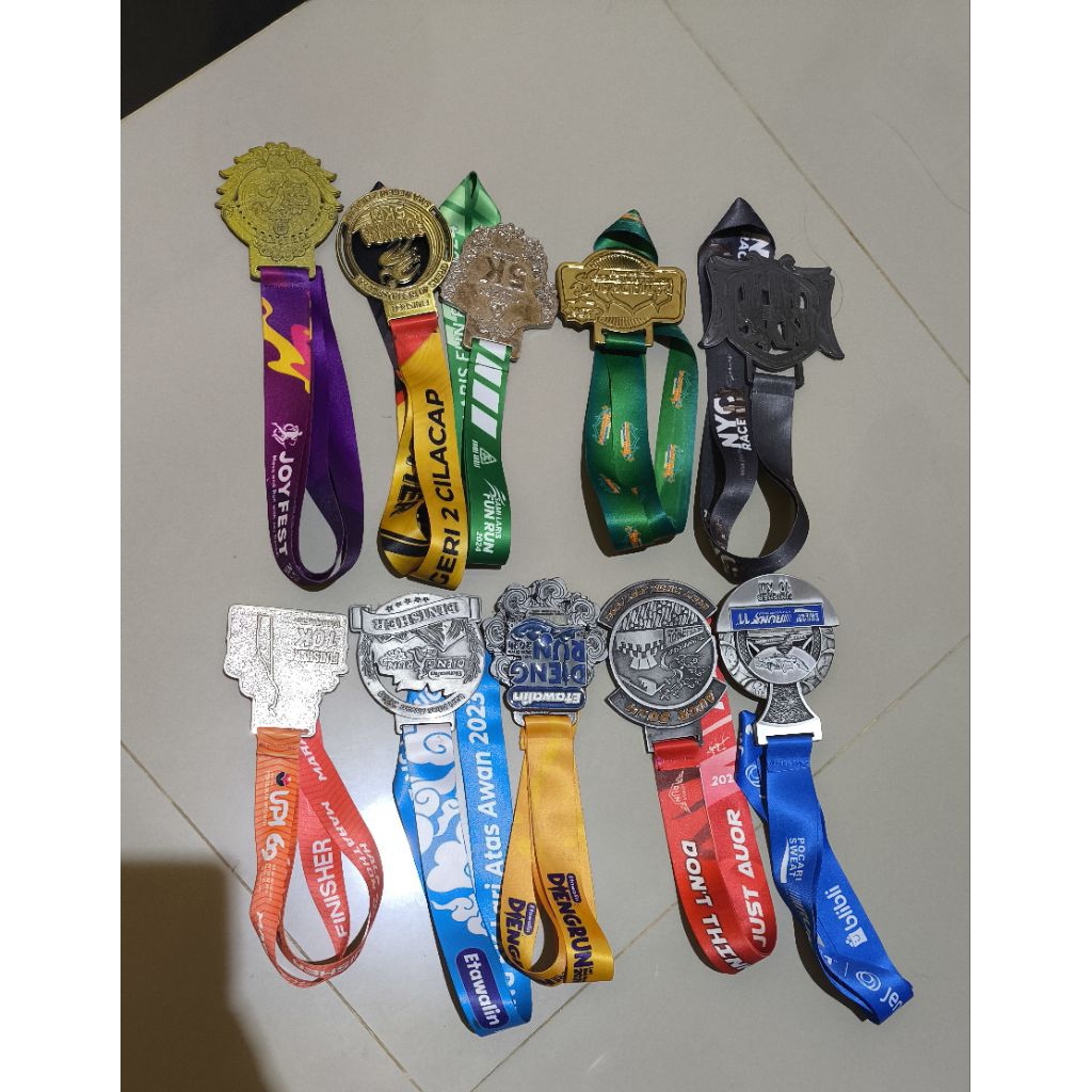 Medali Running Pocari Sweat ORIGINAL