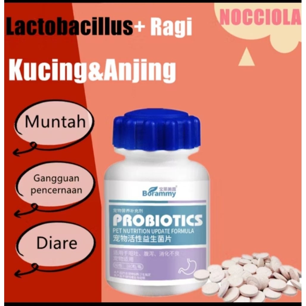 probiotik kucing/anjing tablet