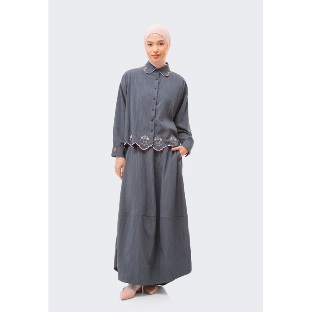 NEW ARRIVAL BASELLER BY RIAMIRANDA GAISA SET - SHAFIASHOP20 BISMILLAH