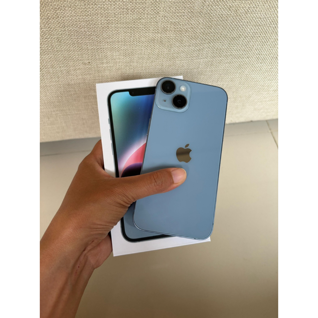 iPhone 14/14 Plus 128GB Original - Second Inter/Beacukai Sinyal Permanen IMEI Resmi Indonesia Fullse