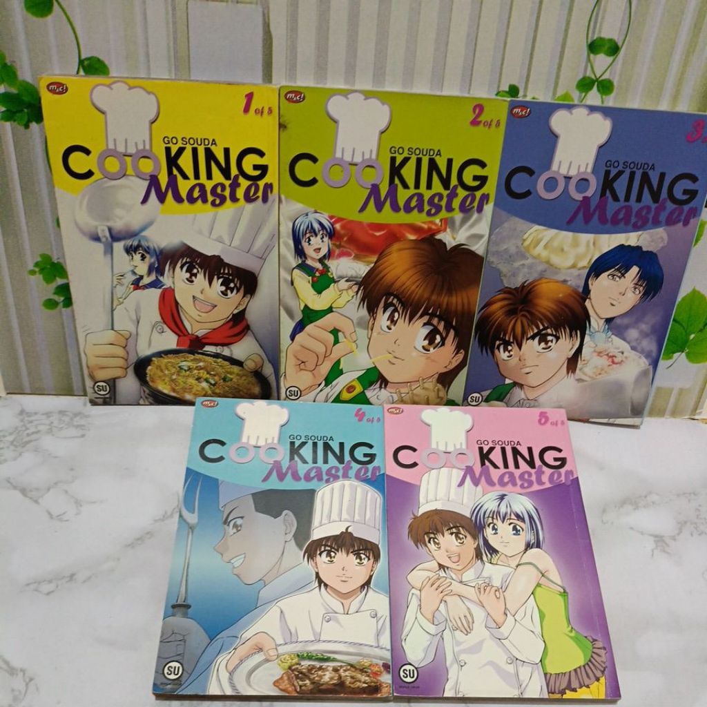 Komik Cooking Master full set tamat 1-5 Original
