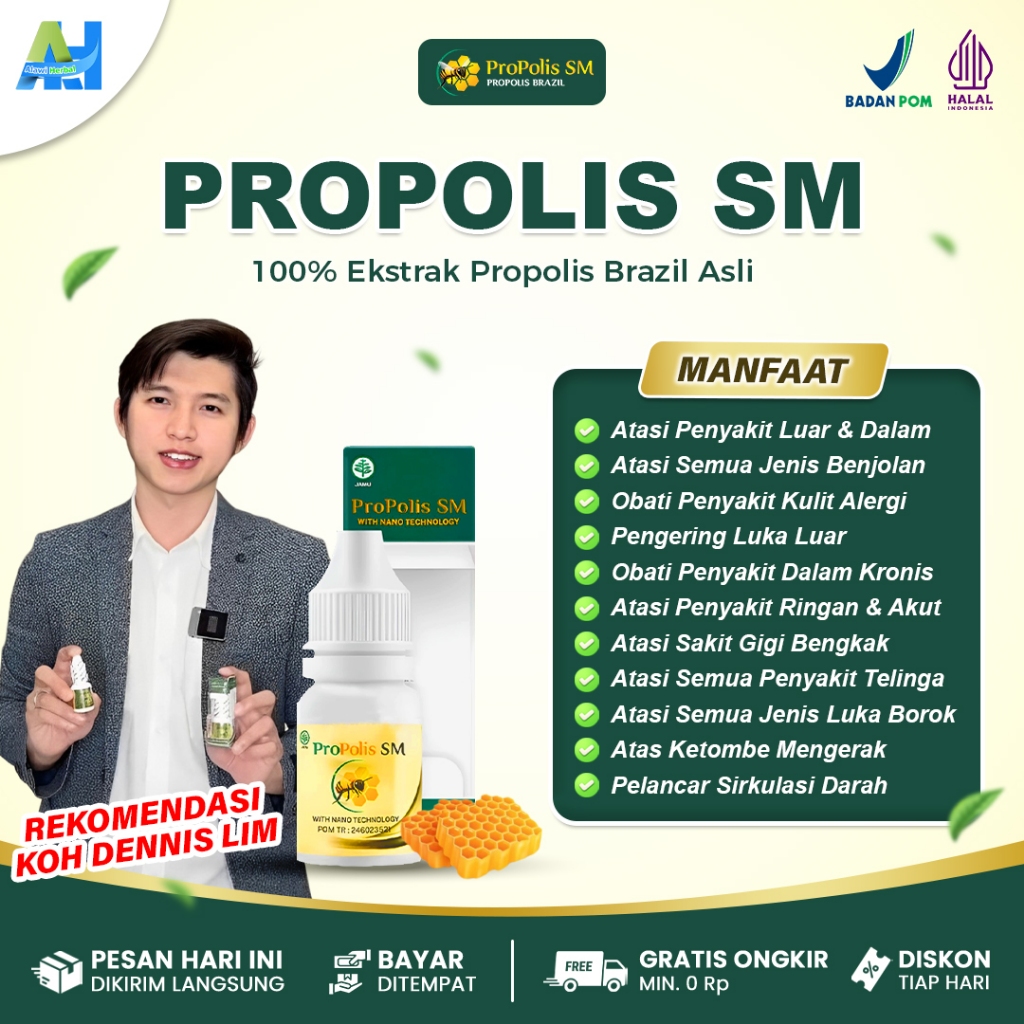 Propolis Sm Obat Kutil Kelamin HPV Penghilang Kutil Kelamin Pria Dan Wanita Kutil Mata Ikan Kapalan 