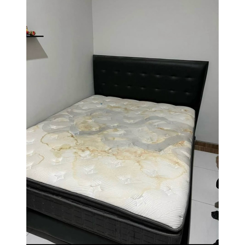 KASUR DAN DIPAN 1 SET FLORENCE 160x200 (PRELOVED)