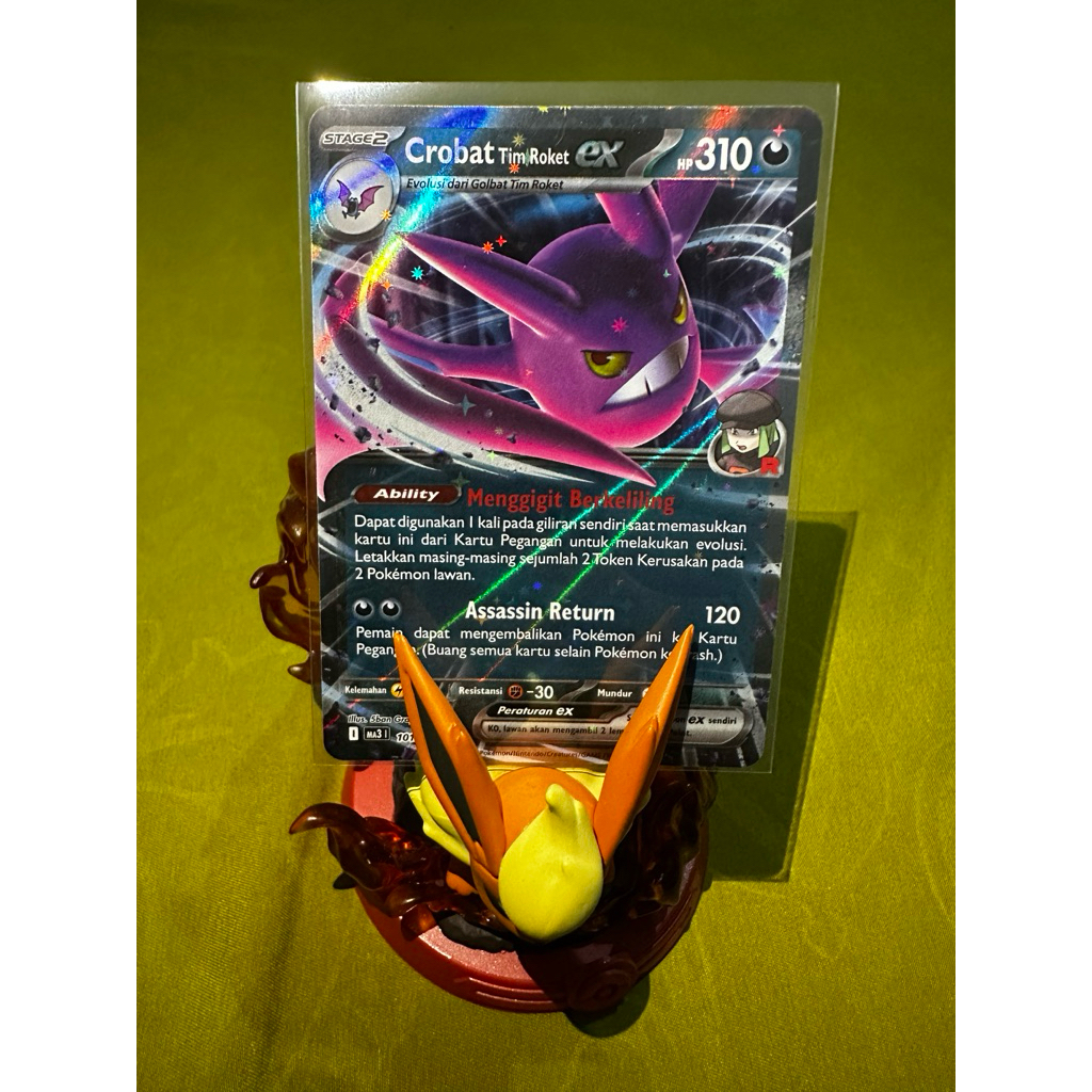 Kartu Pokemon Crobat Tim Roket Ex