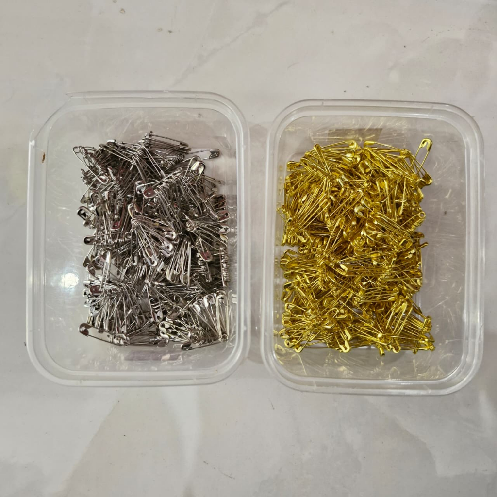Peniti Kecil Untuk Jilbab /Peniti Kecil Gold Silver