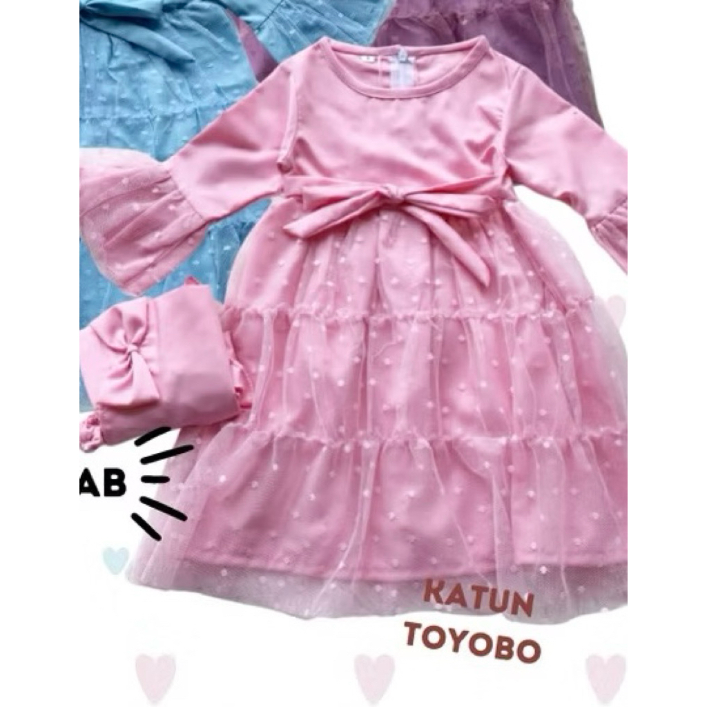 GAMIS ANAK PEREMPUAN BAJU MUSLIM ANAK PEREMPUAN DRESS ANAK PEREMPUAN BAJU LEBARAN ANAK BAJU HARI RAY