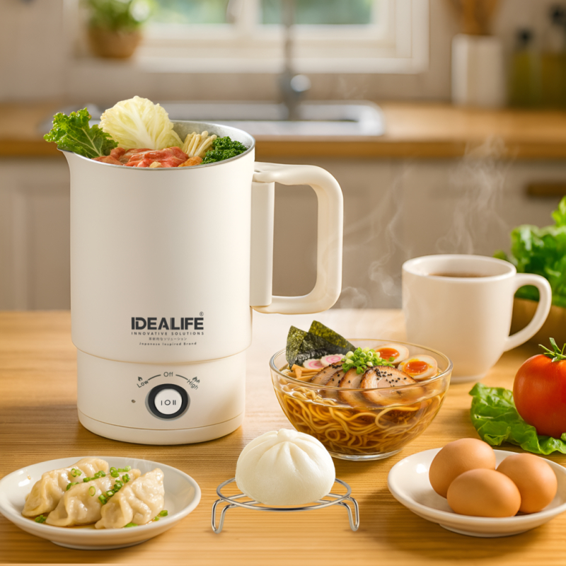 IDEALIFE - Multi Cooker Pot - Panci Multi Fungsi (MC-8001)