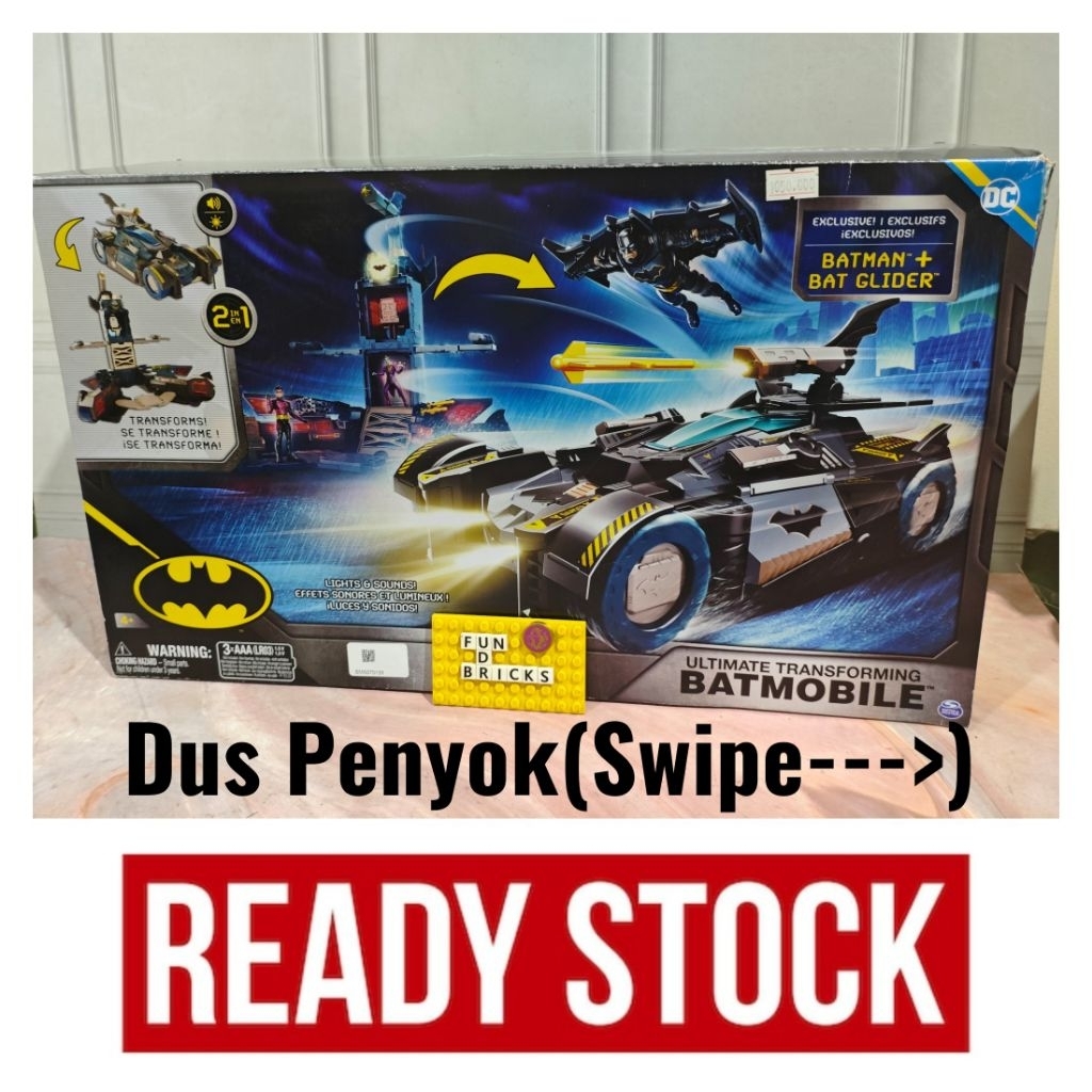 Ultimate Transforming Batmobile Batman Vehicle Sets