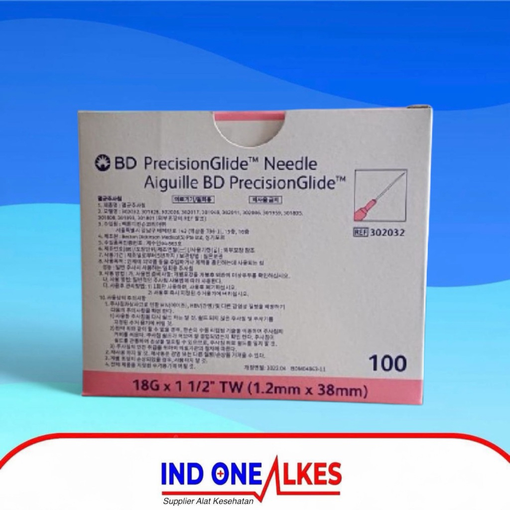 Jarum BD 18G / Needle 18G BD