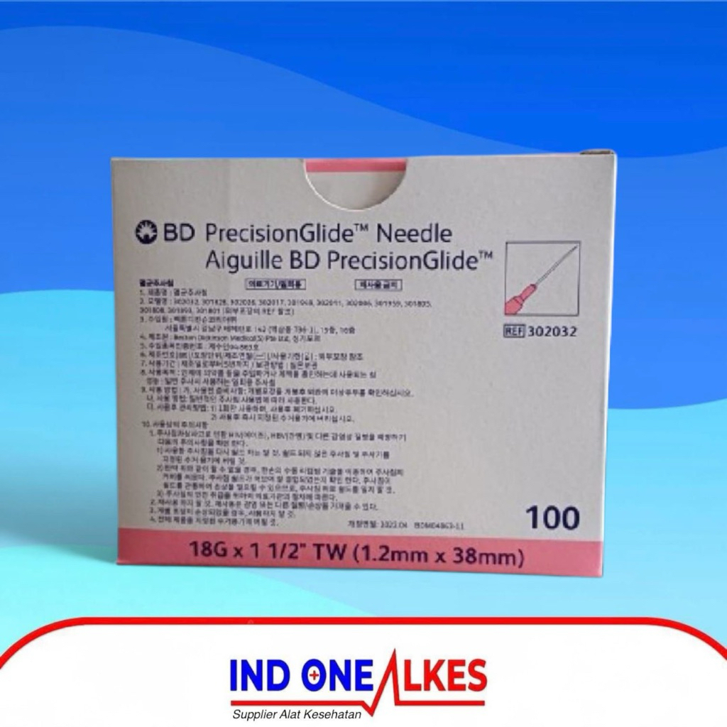 Jarum BD 18G / Needle BD 18G