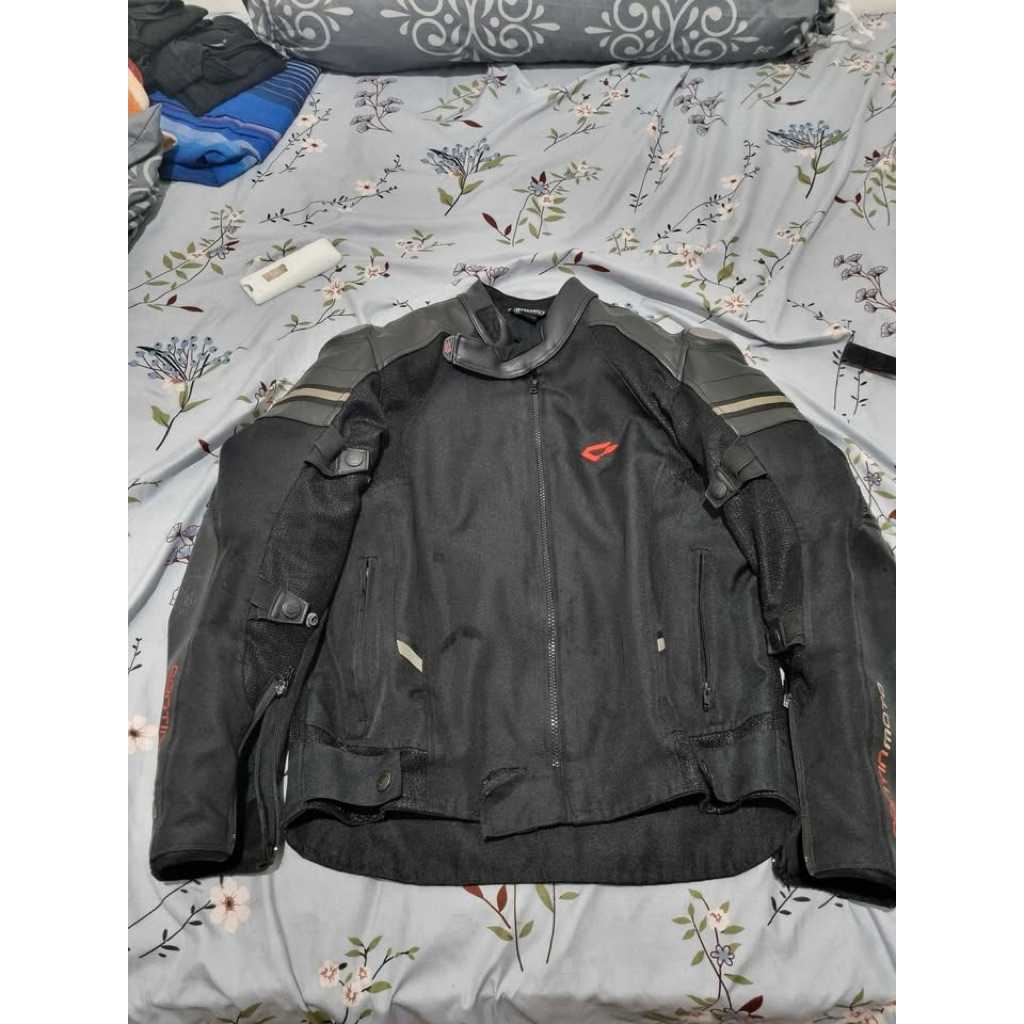 Jaket touring pria Contin Zircon (Preloved)