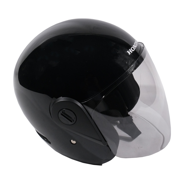 Helmet Assy Half Face Hitam Honda Vario 150 eSP K59J 86100H04FA0