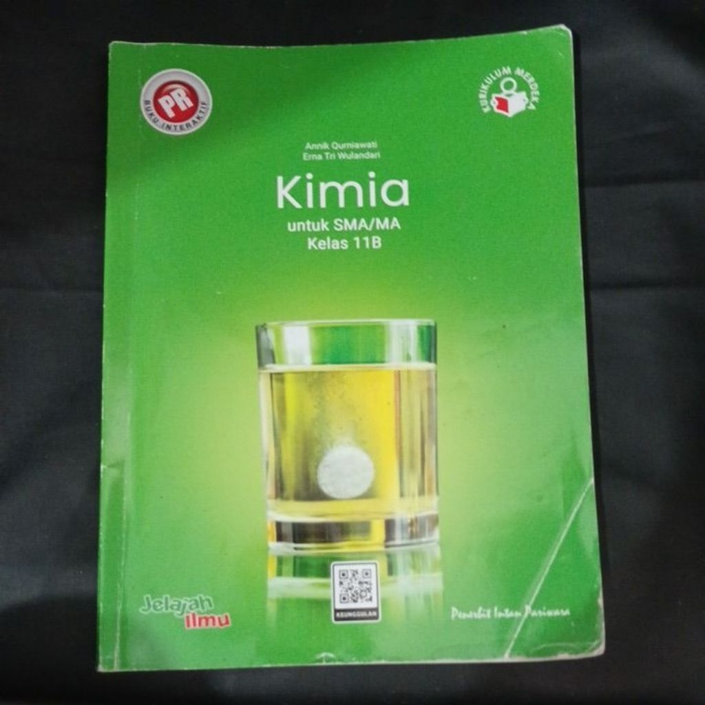 Pr interaktif kimia untuk sma/ma kelas 11 B kurikulum merdeka
