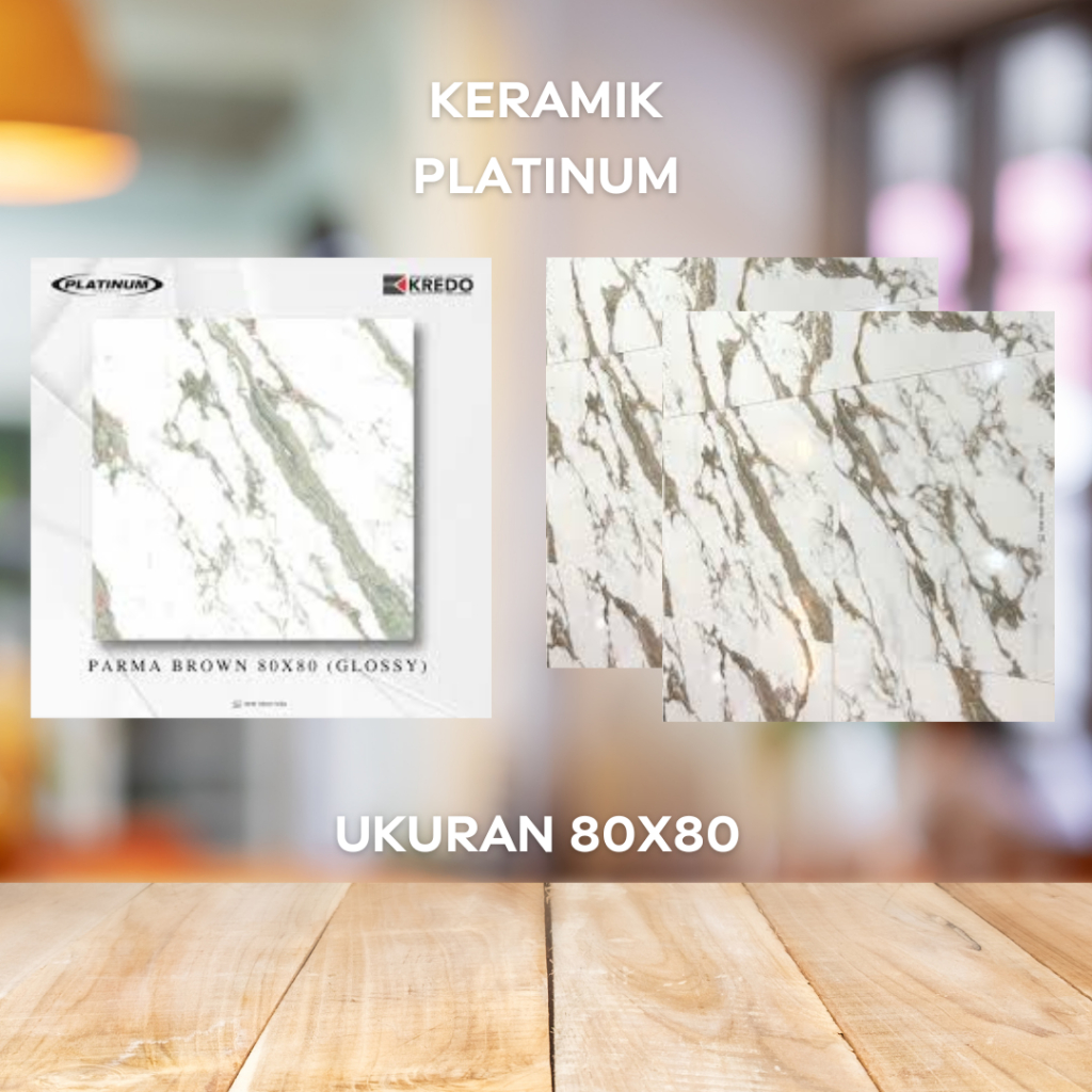 KERAMIK PLATINUM PARMA BROWN UK 80X80