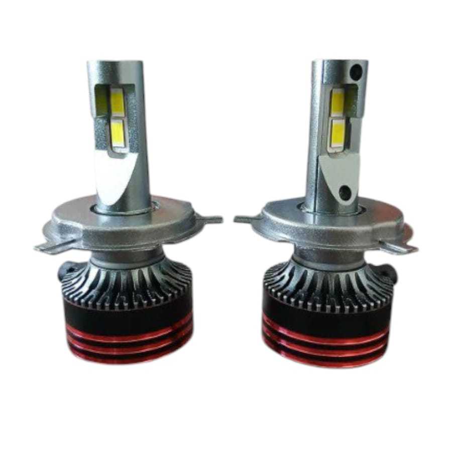 lampu LED AOSZX H4 12V 75W 6000K [hi-low] Super White Bohlam
