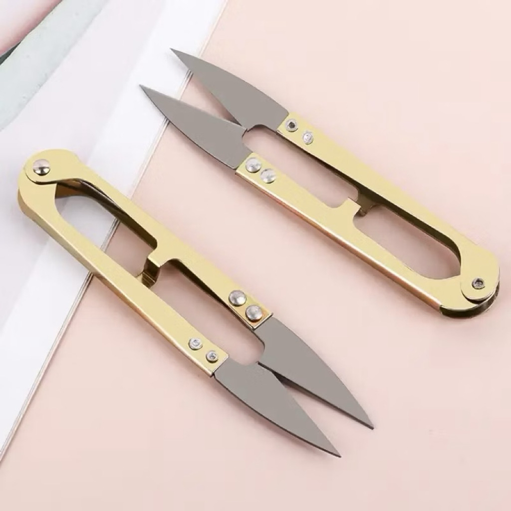 Gunting Benang Kecil Stainless Steel Ringan dan Kokoh