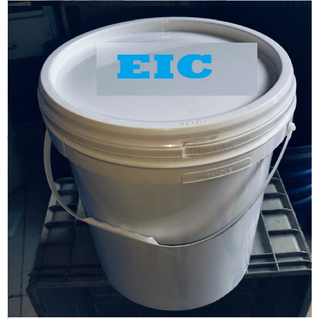 ember bekas cat 25 putih lengkap tutup ember hidroponik ember timba