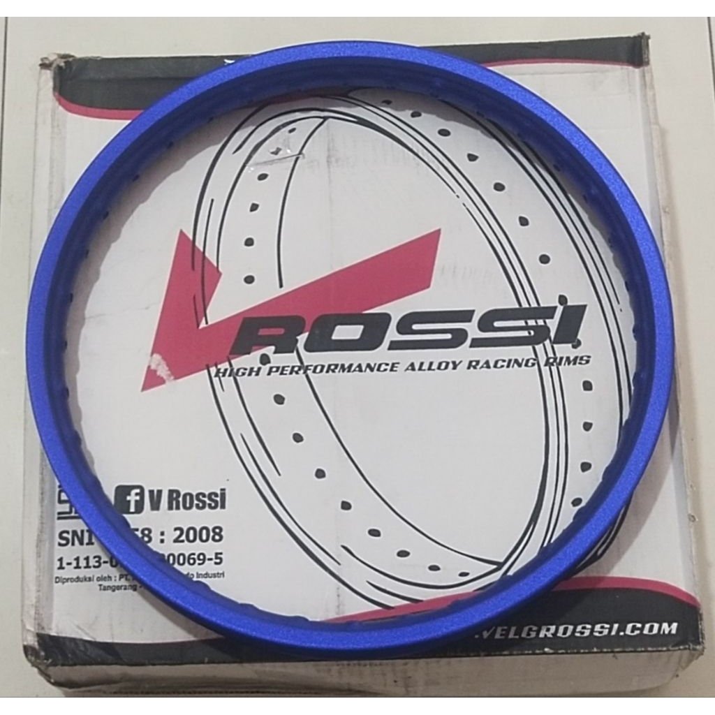 ALOY SET V ROSSI RING 17x140 BLUE