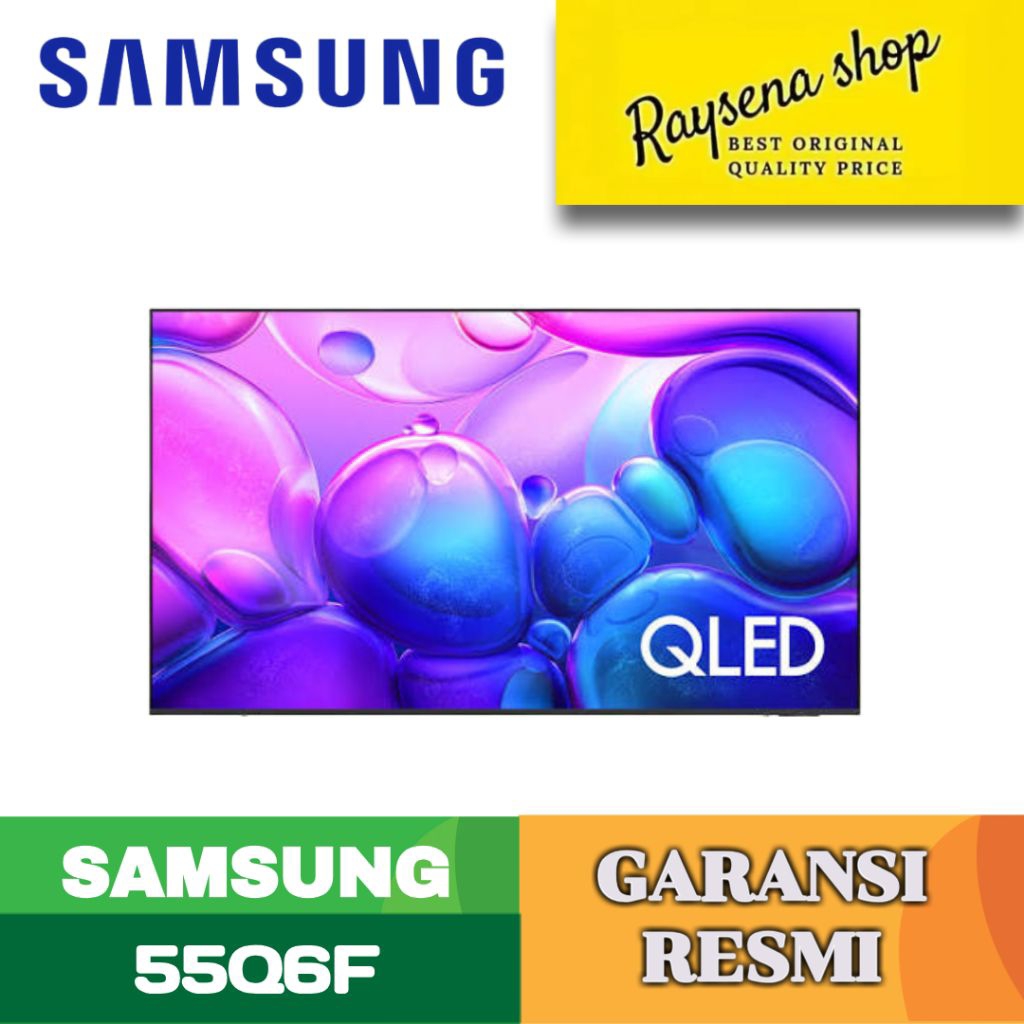 SAMSUNG 55Q6F QLED 4KSMART TV 55 inch 2025 Series