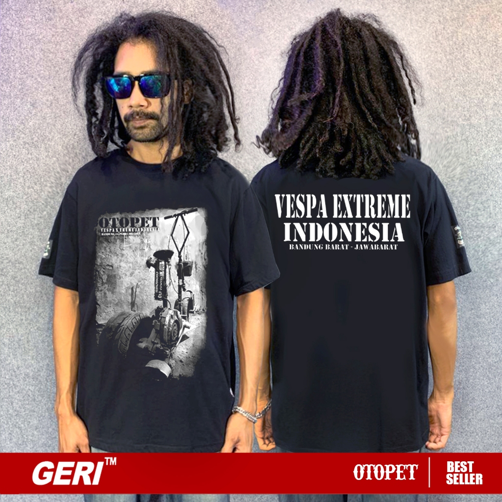 Kaos Vespa Geri original - Otopet LMA