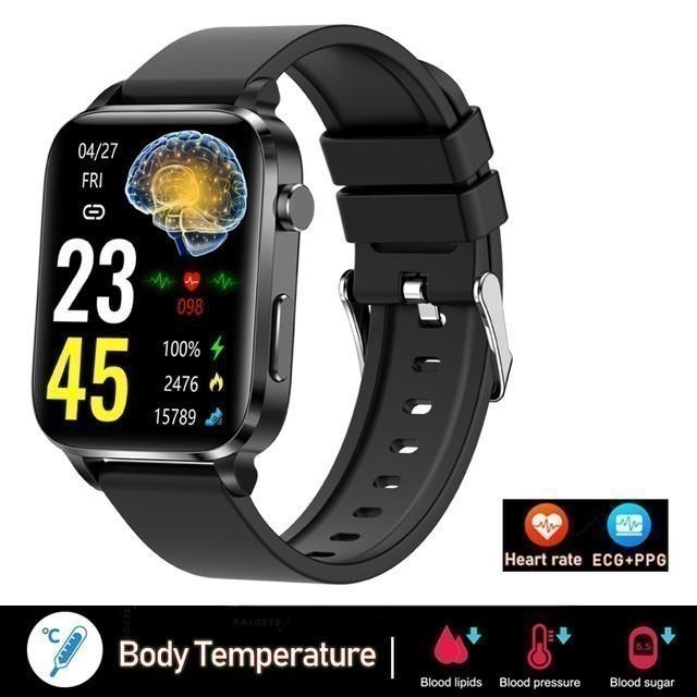Smartwatch F100 1.7 Inch Ips Hd Ppg Spo2 Sensor Waterproof Ip68
