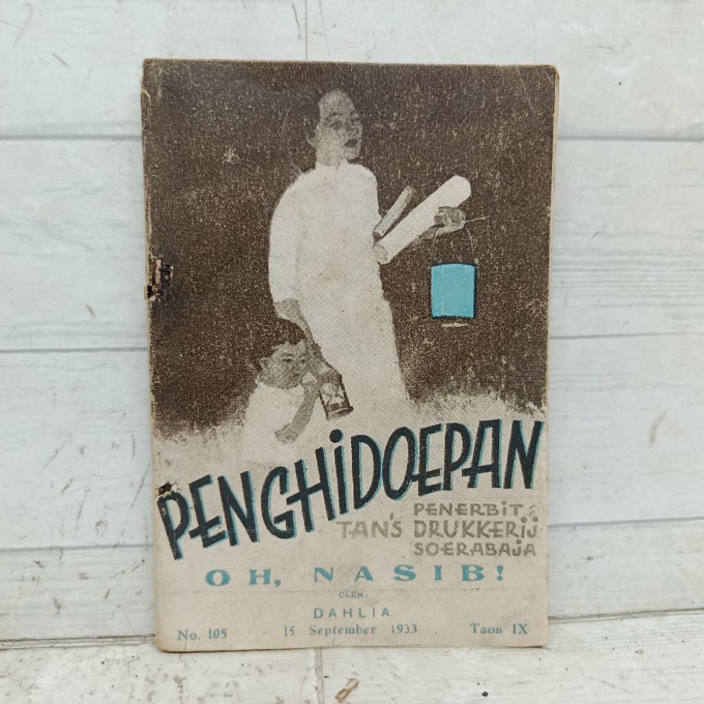 Majalah Sastra lama Penghidoepan Tinghoa/Melayu edisi 15 September 1933 No. 105