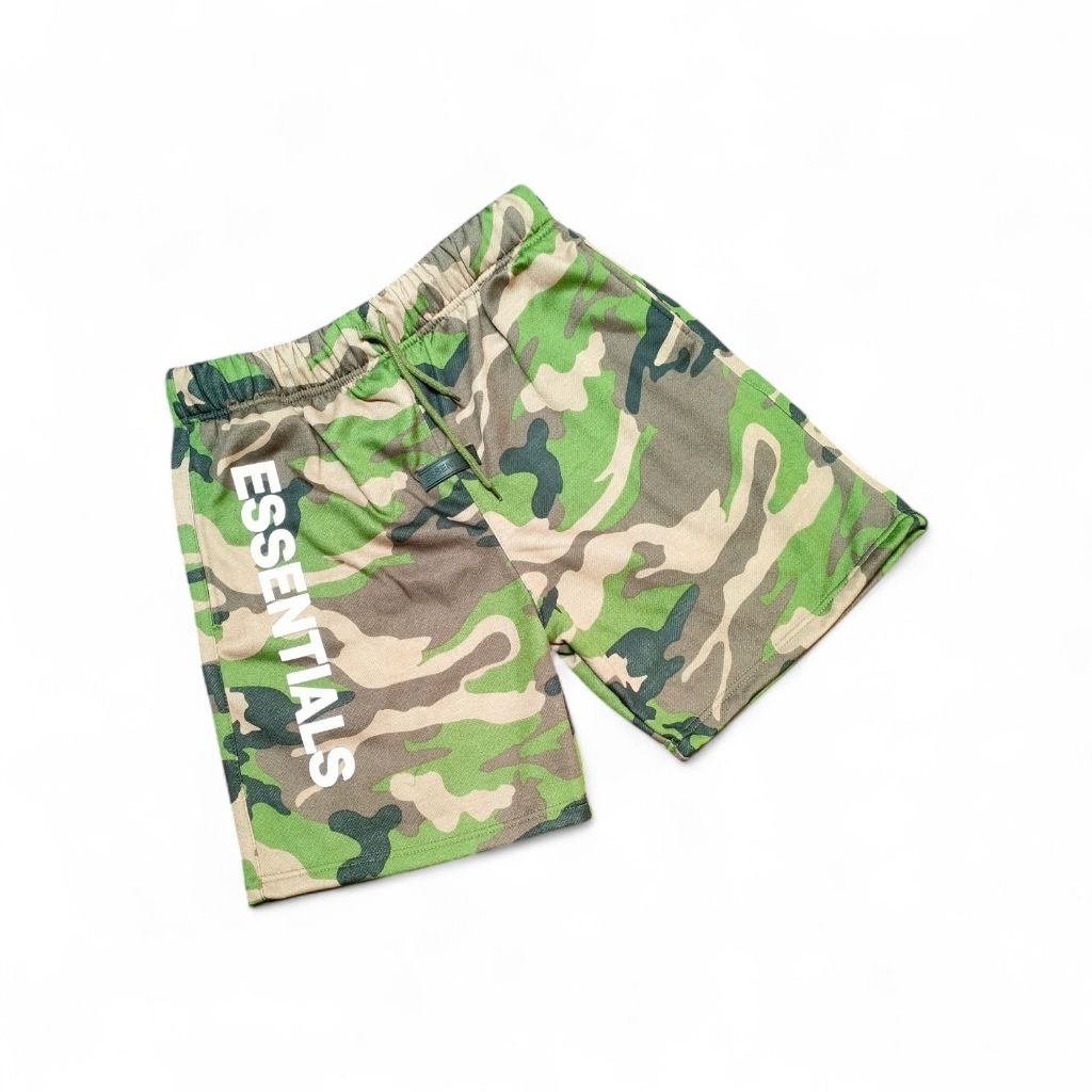 SHORT PANTS ESSENTIALS FOG CAMO PREMIUM