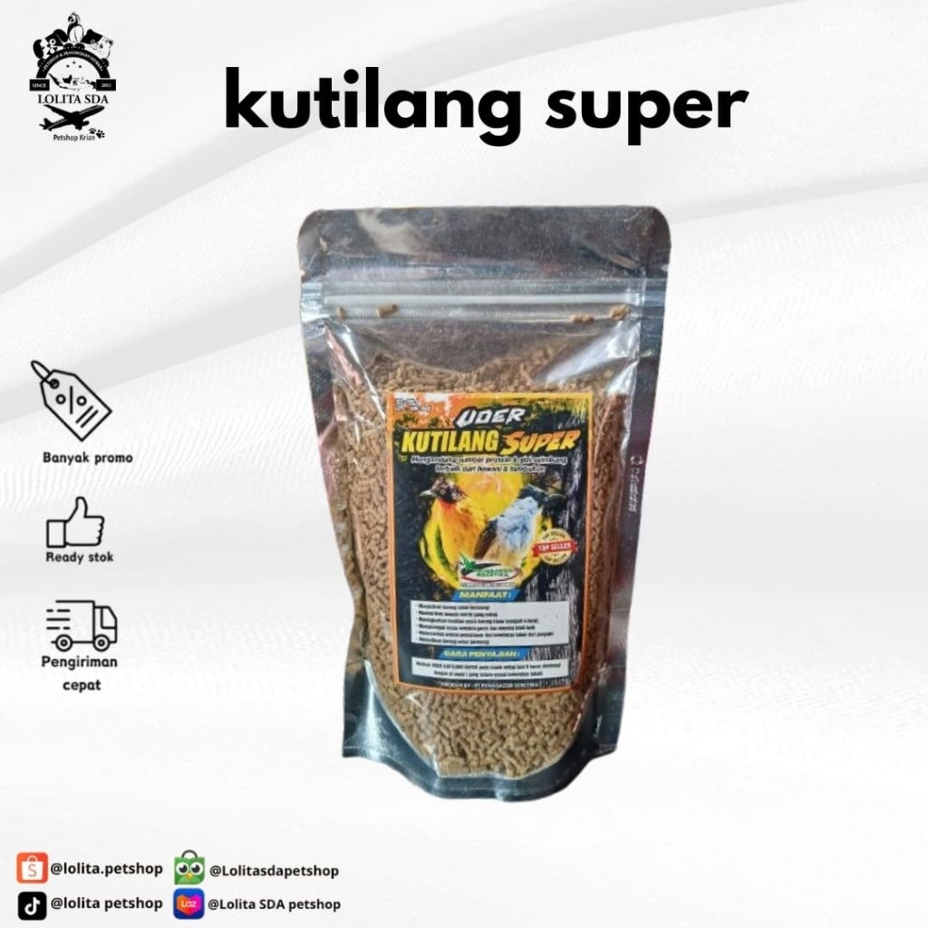 Voer kutilang super / makanan burung kutilang super