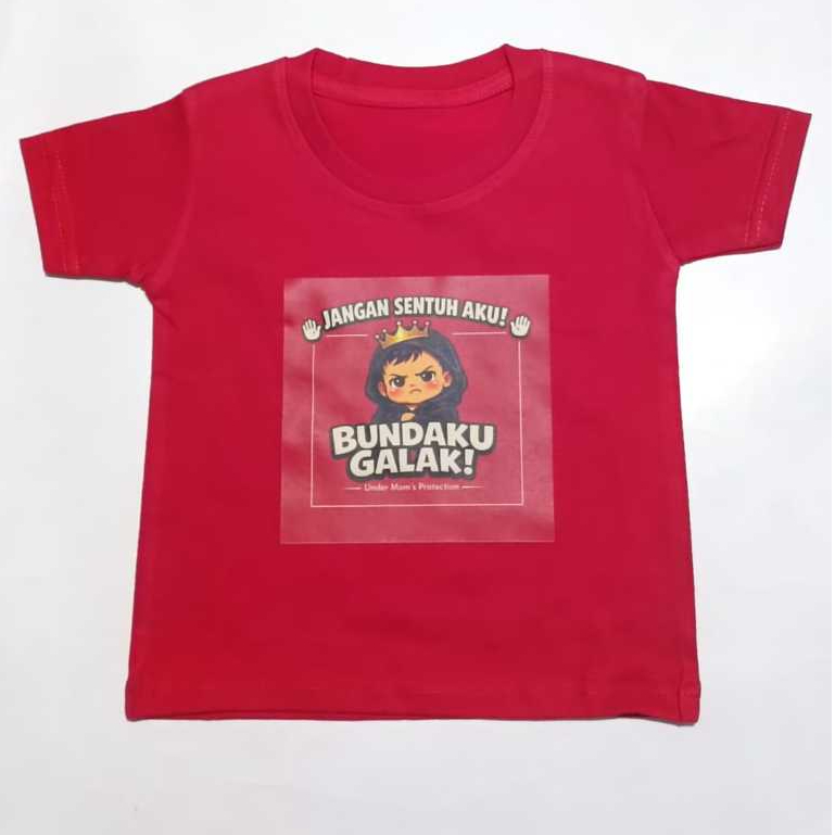 T Shirt Baju Anak JANGAN SENTUH AKU Kaos Polos Pakaian Bayi Atasan Custom Tulisan Outfit OOTD Lucu R