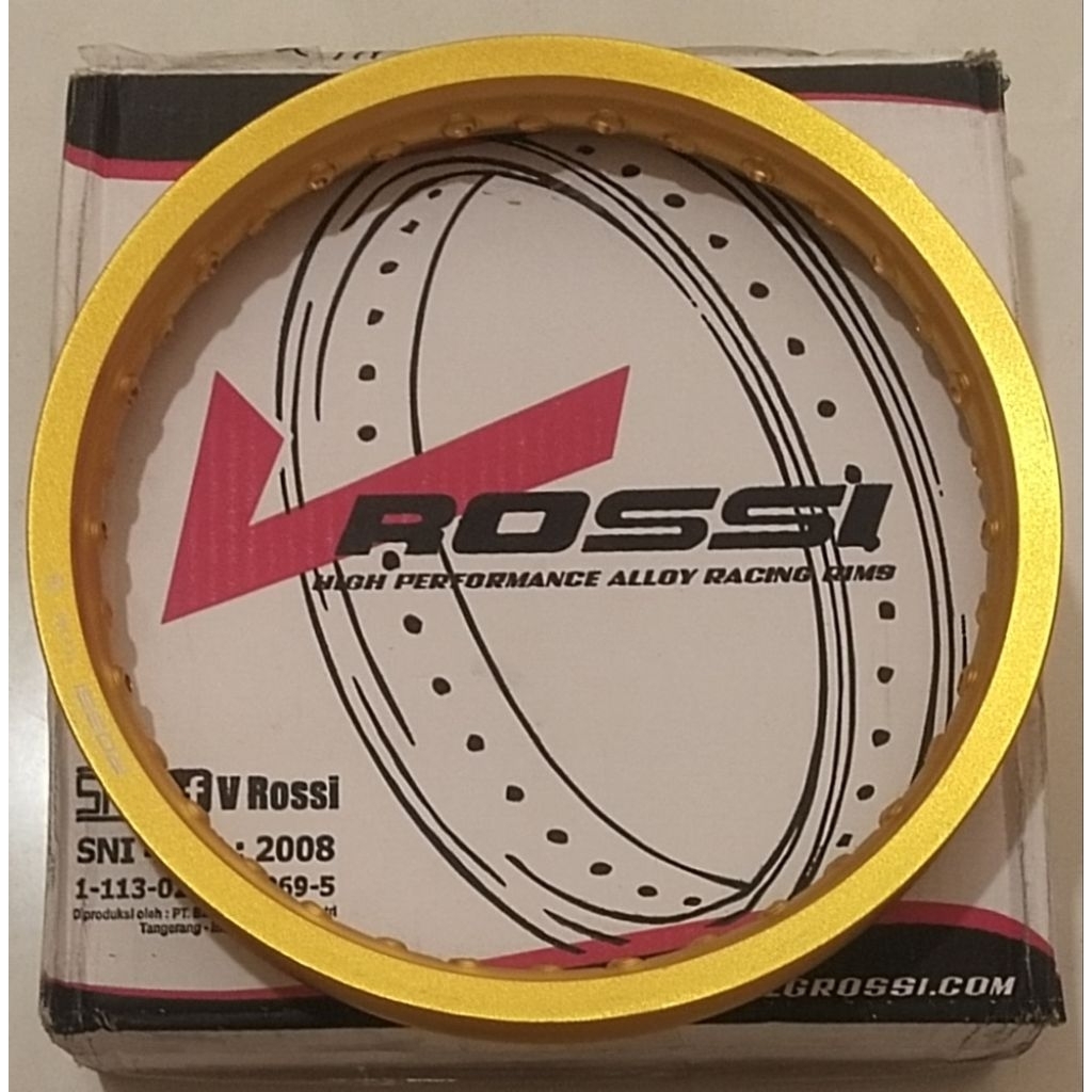 ALOY SET V ROSSI RING 14x140 GOLD