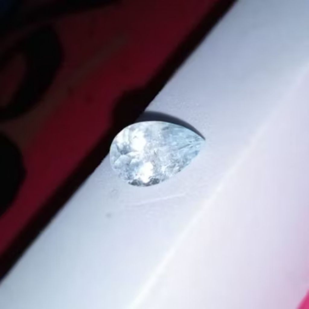 Batu aquamarine asli natural gems