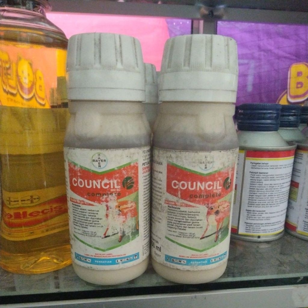 obat pertanian herbisida COUNCIL 100ML
