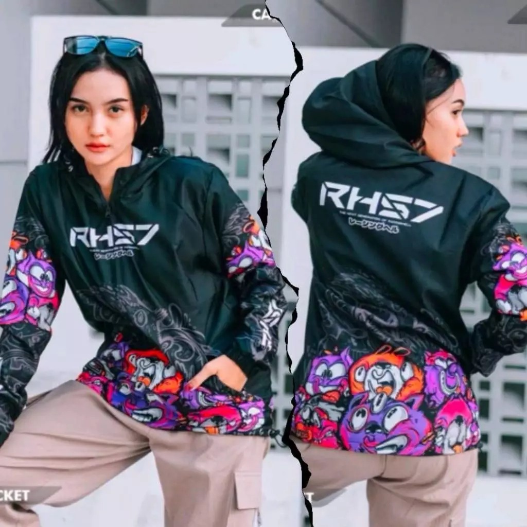 Jaket Racing/Jaket Racing HELL PRINTING