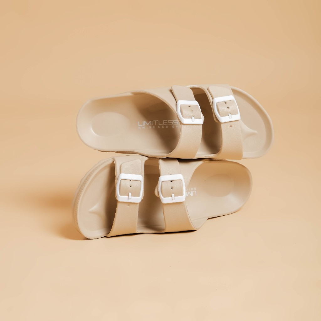 Sandal Wanita Slip On Casual Sendal Wanita Strap Murah Sandal Perempuan Bahan Eva Ringan