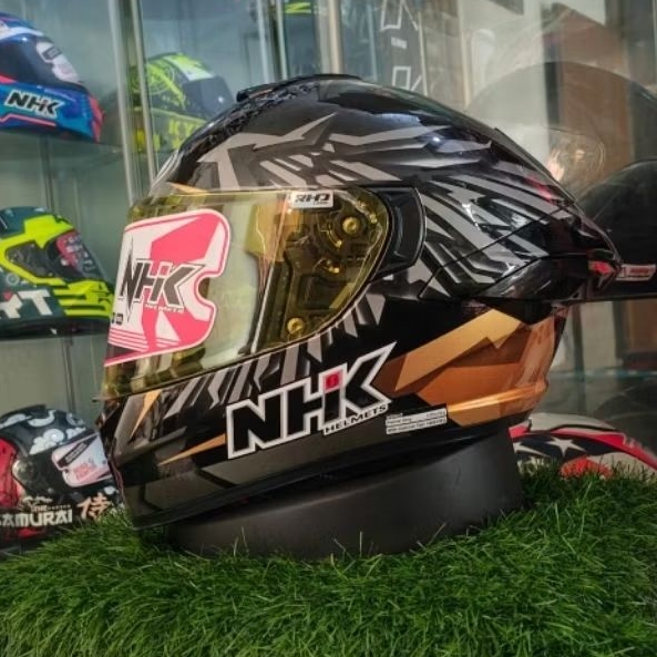 VISOR RHD YELLOW NHK MARK 1 ORIGINAL NHK