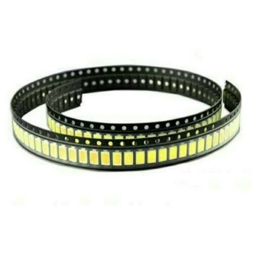 100 pcs chip LED smd 2835 5630 tegangan 3.2 volt