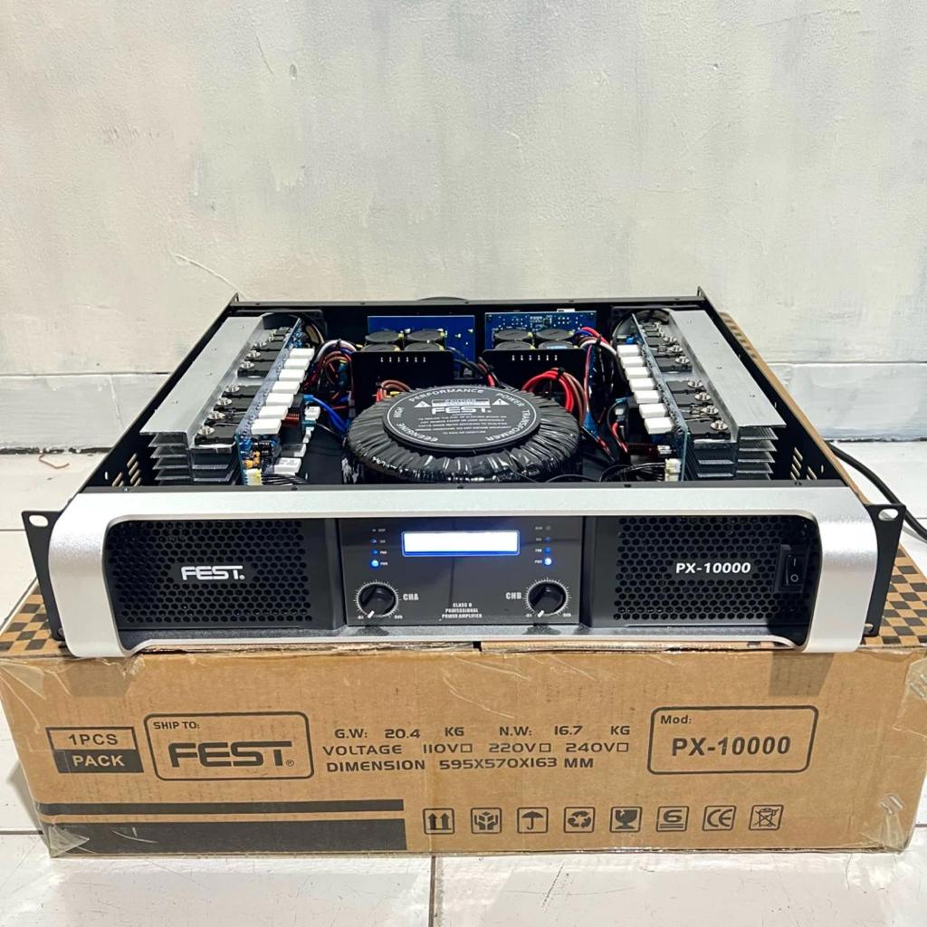 Power Amplifier FEST PX 10000 Class H PX10000 Original