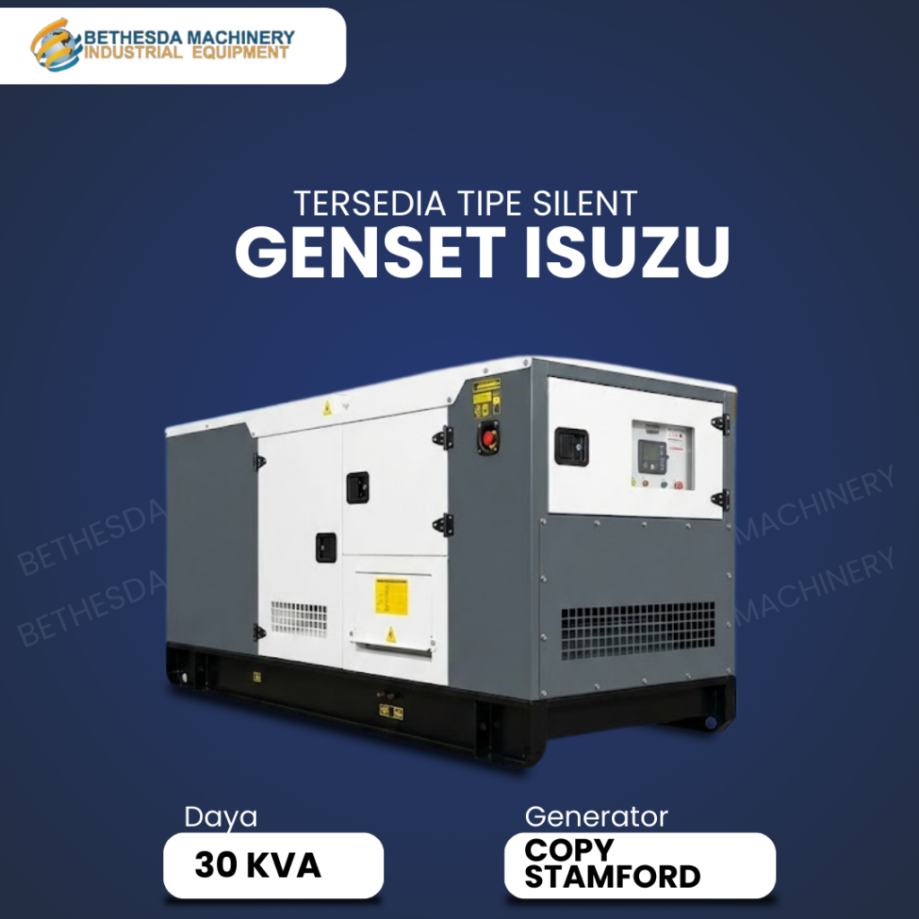 ISUZU 30 Kva Genset 30 Kva 3 Phase