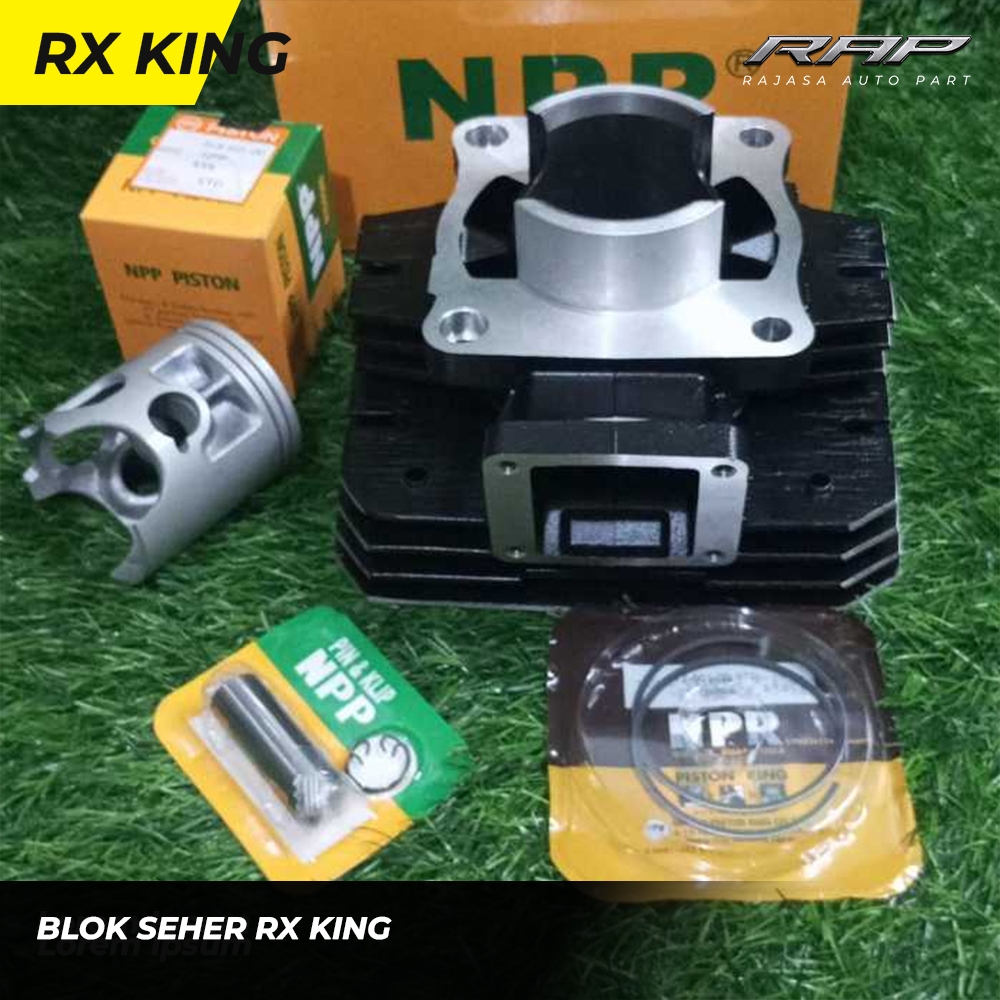BLOK SEHER/BORING  RX KING/NPR/NPP/ RX KING KOMPLIT JAPAN BORING RX KING CYLINDER BLOK RX KING  NPP 