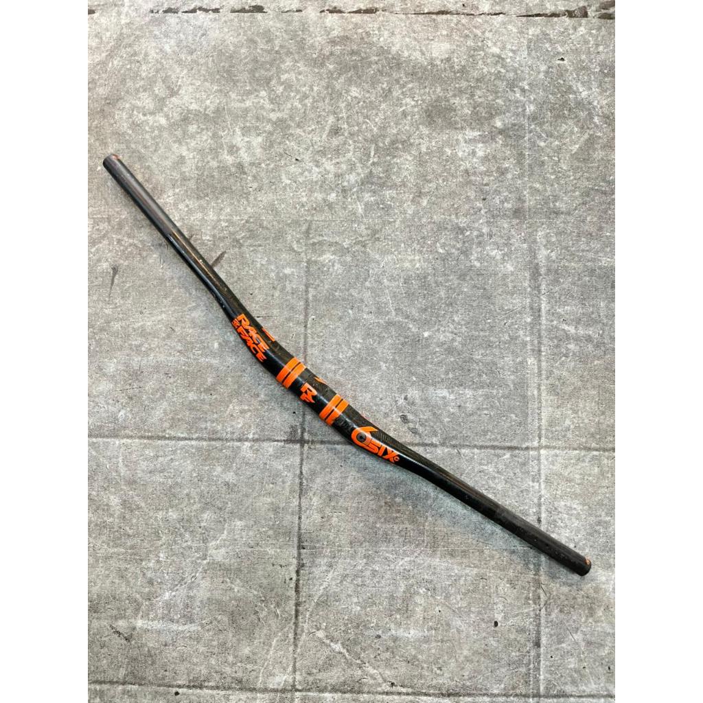 HANDLEBAR RACEFACE NEXT CARBON ORANGE CLAMP 35 Bekas - Handlebar Raceface carbon 35